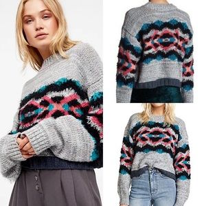FREE PEOPLE I Heart You Wool Sweater